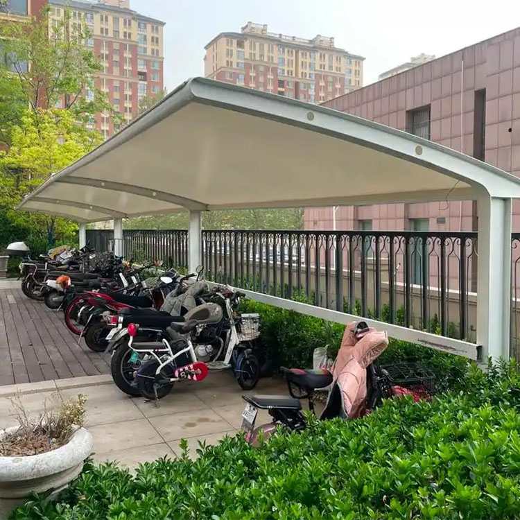 修水县膜结构电动车棚